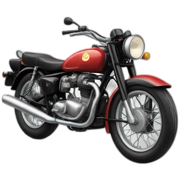 classic motorcycle emoji