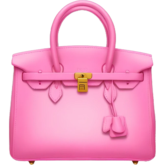 Pink birkin emoji