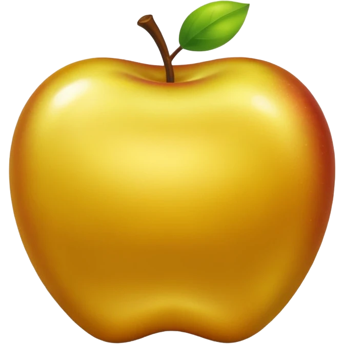 golden apple emoji