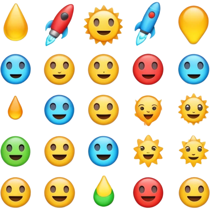 Izraditi set emojija koji su specifični za EnergoVibe emoji