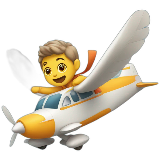 flying  emoji