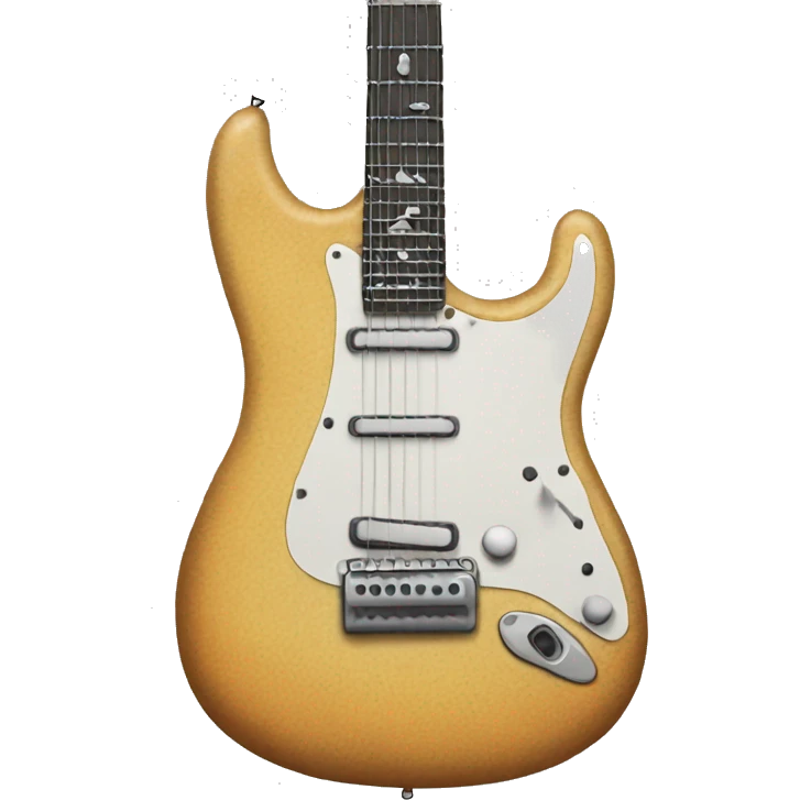 Rock guitar emoji