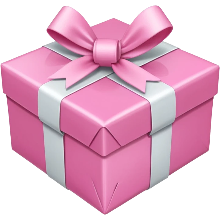 pink gift wrap emoji