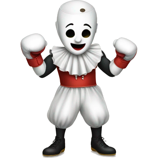 pierrot boxing emoji
