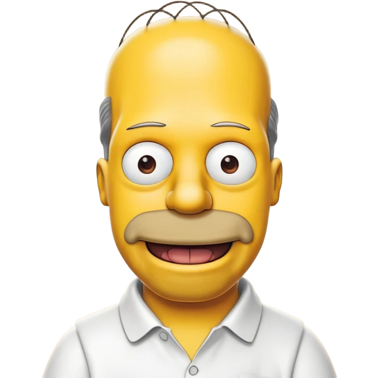 Homer sims on  emoji