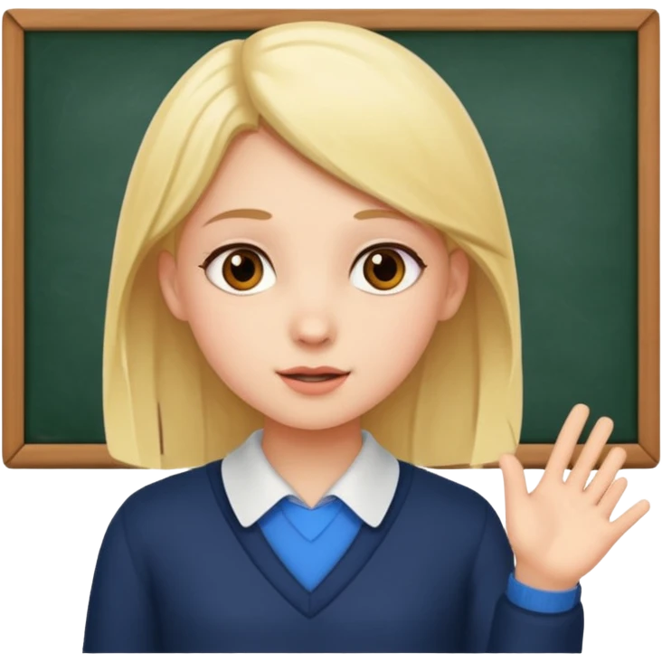 Девочка просит одноклассника списать работу в школе emoji