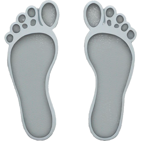 footprints emoji