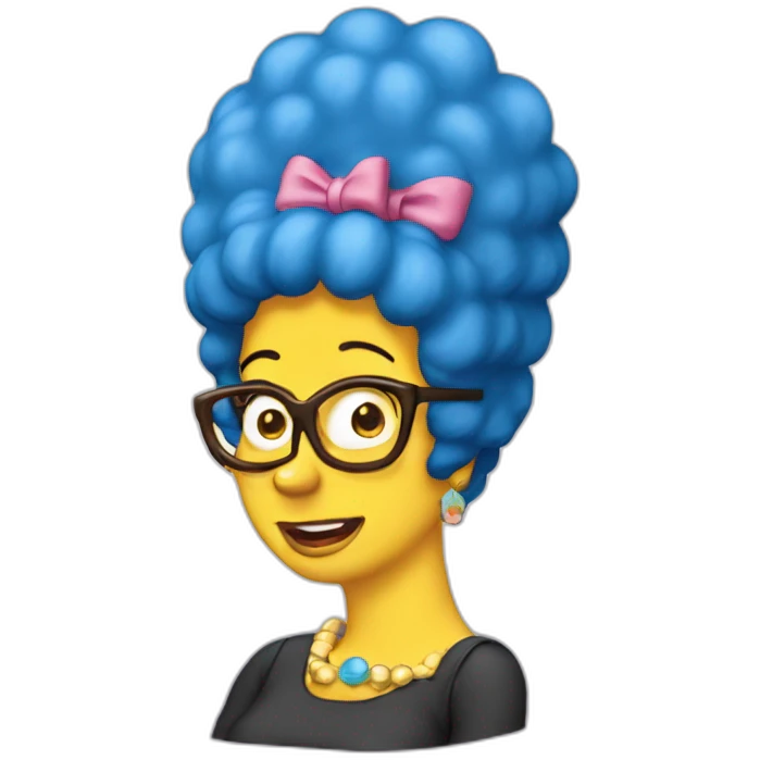 Marge Simpson emoji