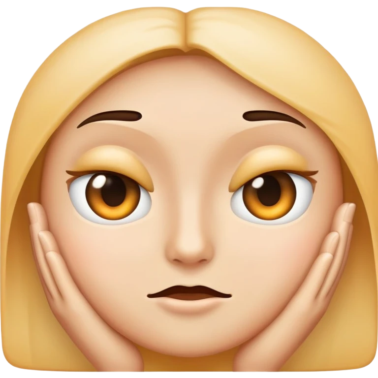 Eye roll face  emoji