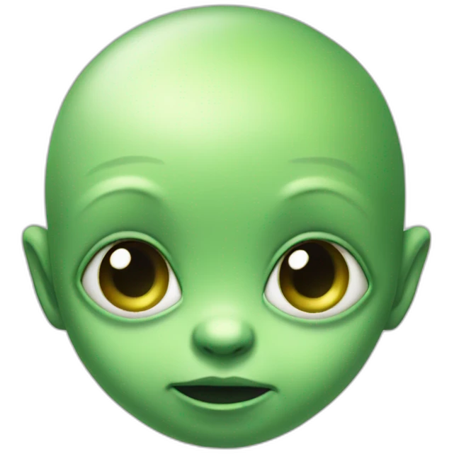 Baby alien emoji