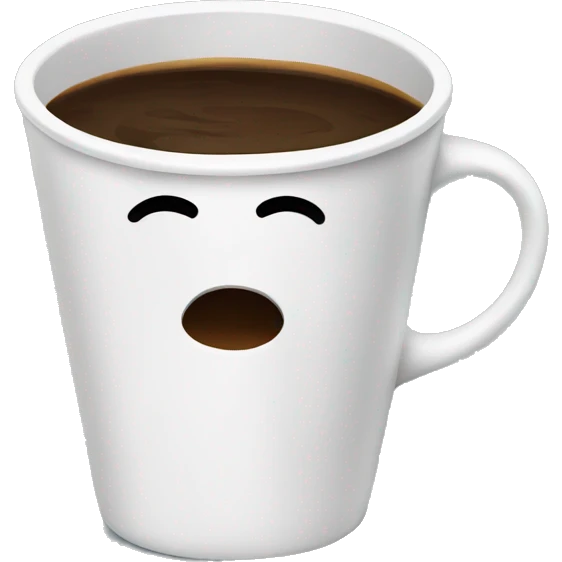 lean cup with coffe emoji