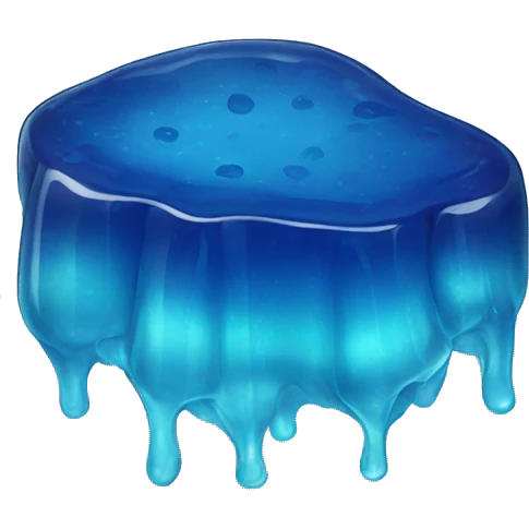 blue jelly slab emoji