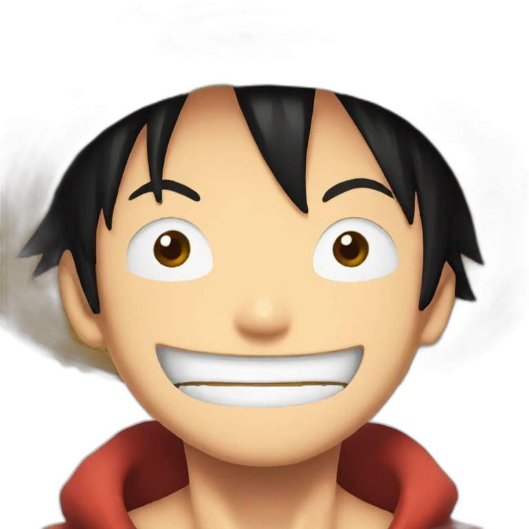 luffy one piece emoji