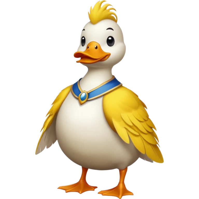 duck King, standing emoji