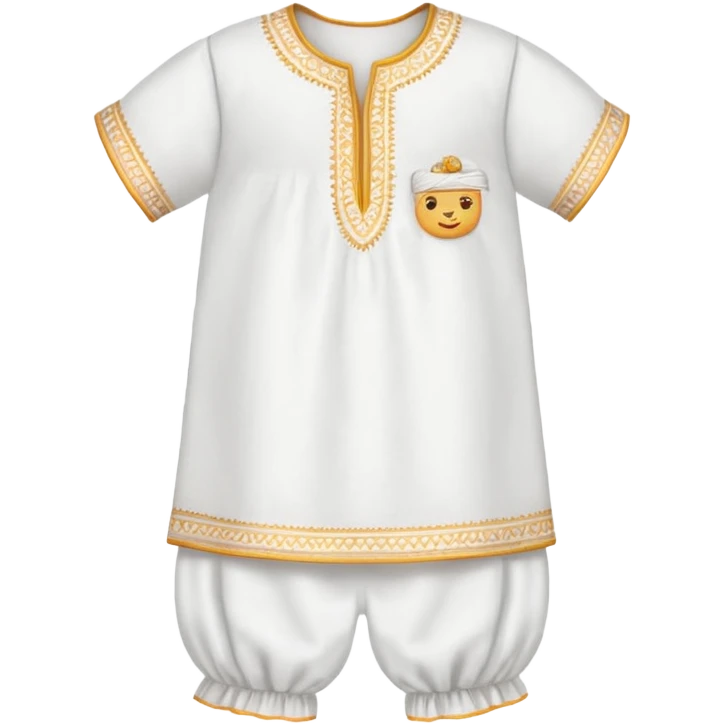 kurta with diaper emoji