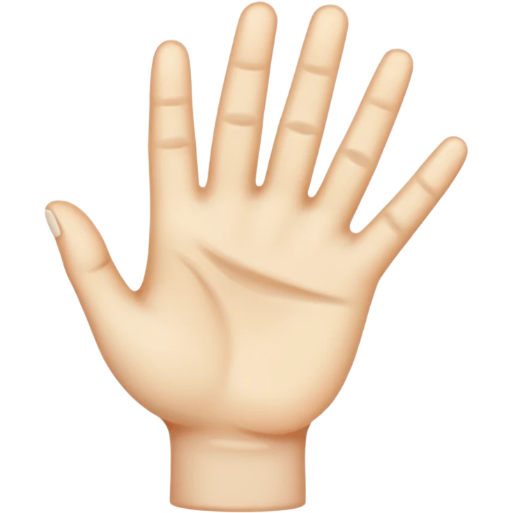 mão pare emoji