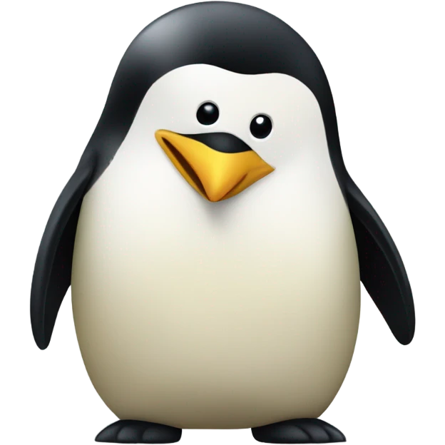 Emperor penguin fighting emoji