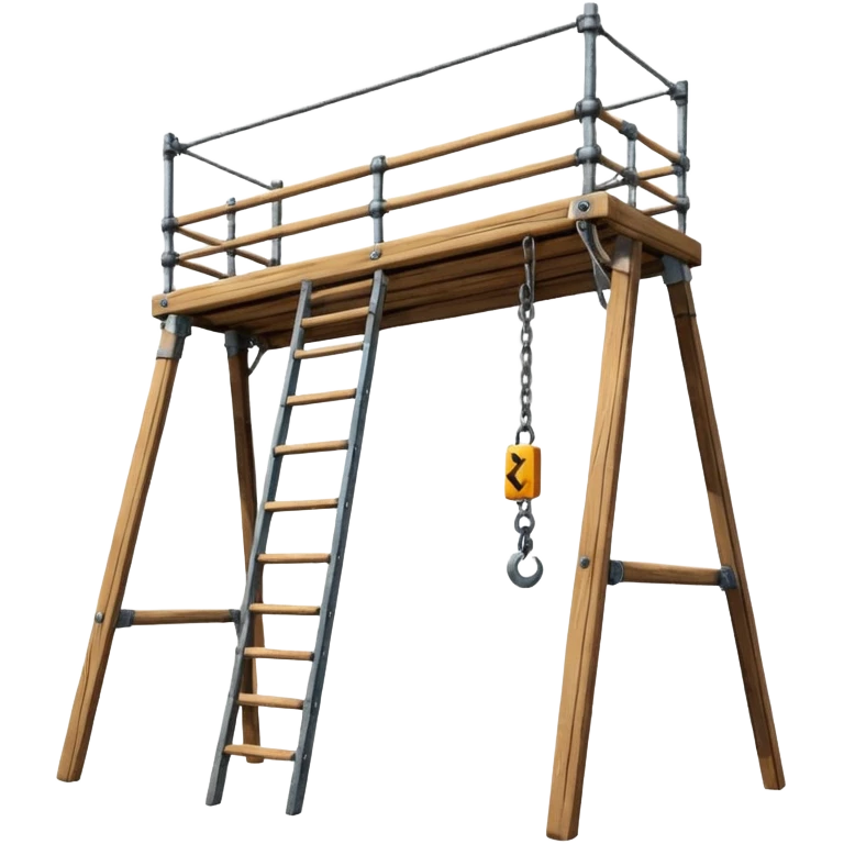 Hanging scaffold  emoji
