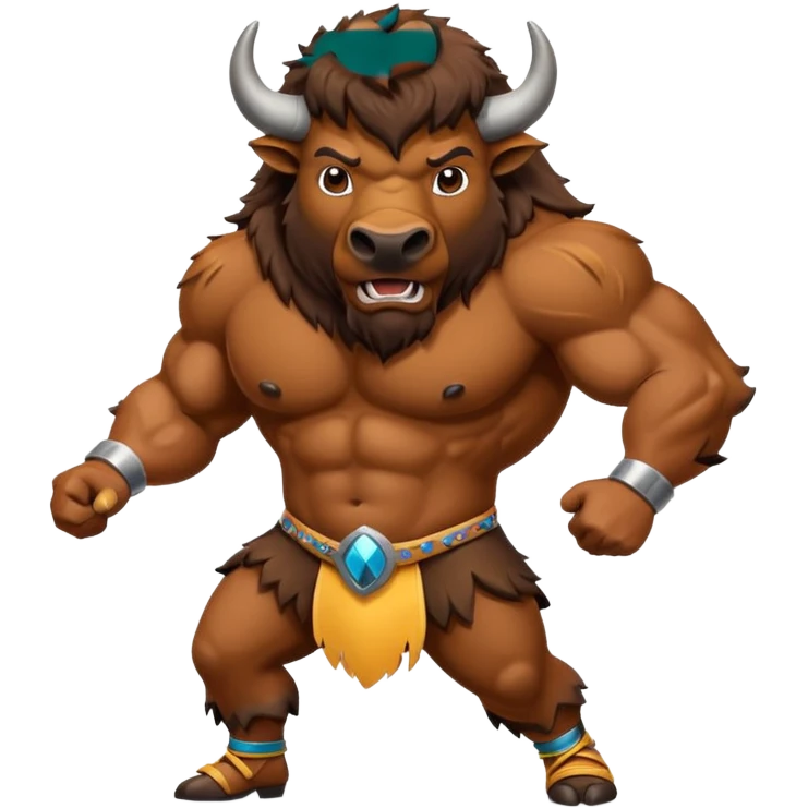 bison qui danse le rock emoji
