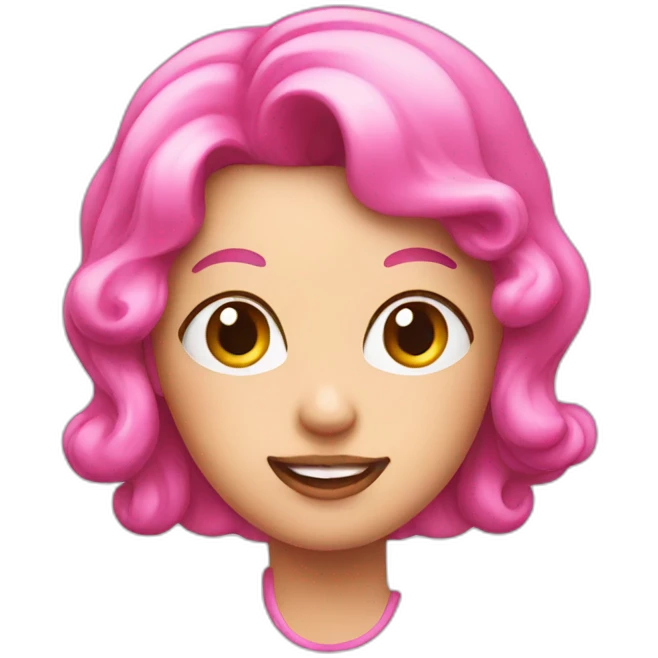 pink sweet emoji