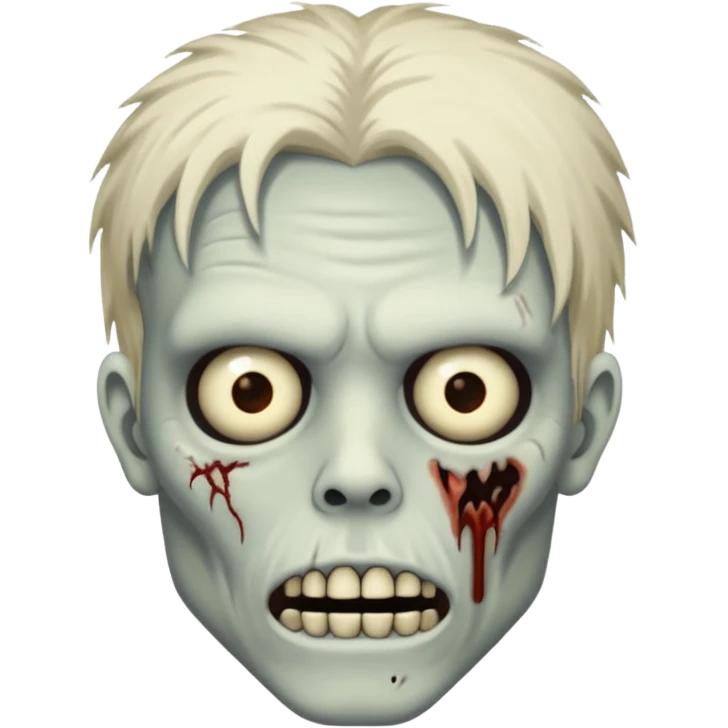 white zombie with white shirt emoji
