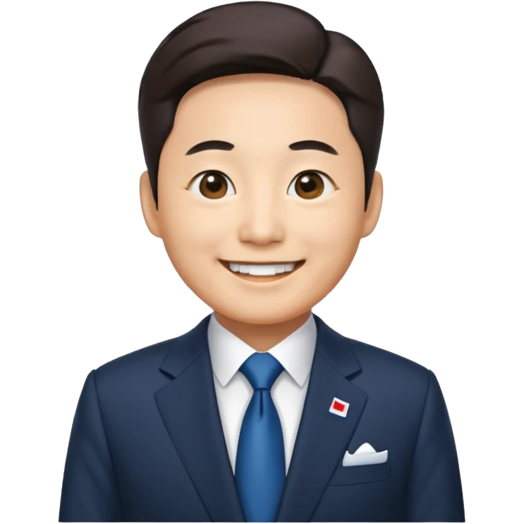 President of Korea emoji