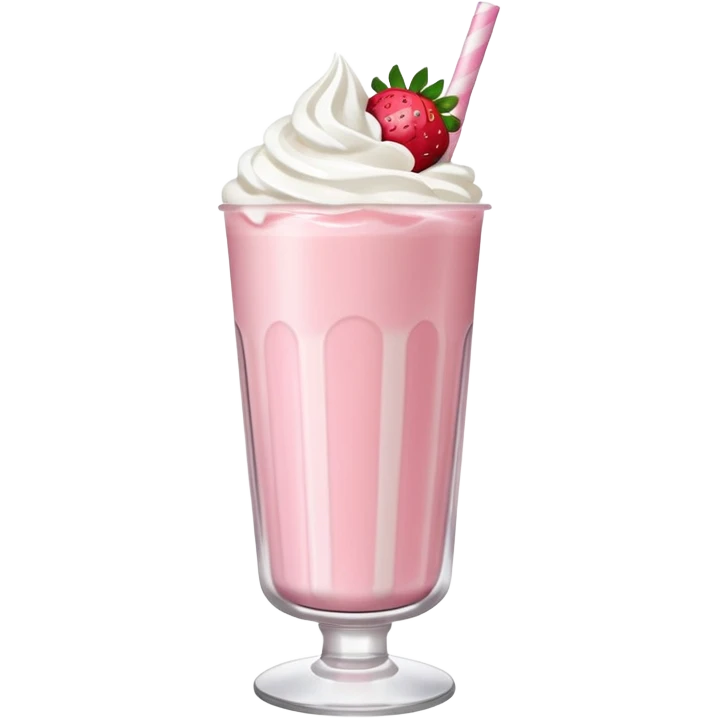 BATOM DE MILKSHAKE DE MORANGO emoji
