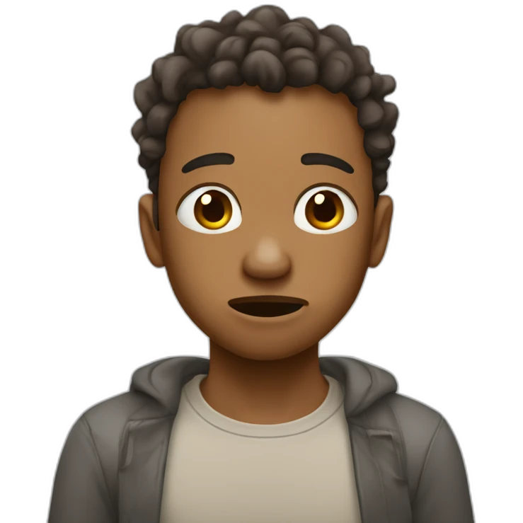 tearing up from stress funny dramatic normal skin color emoji