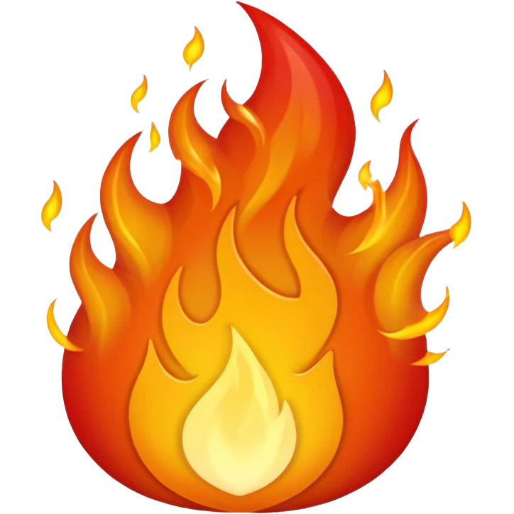 Fire element emoji