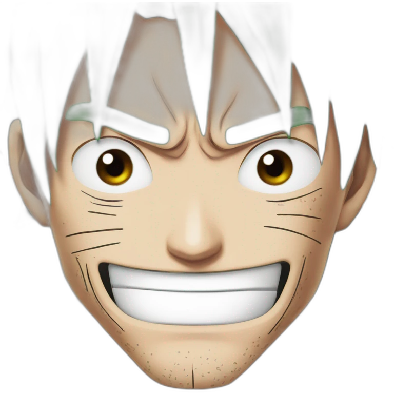 luffy découpe zoro emoji