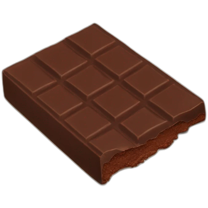 chocolate bar emoji