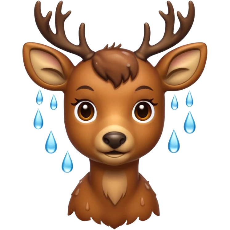 Rain deer emoji
