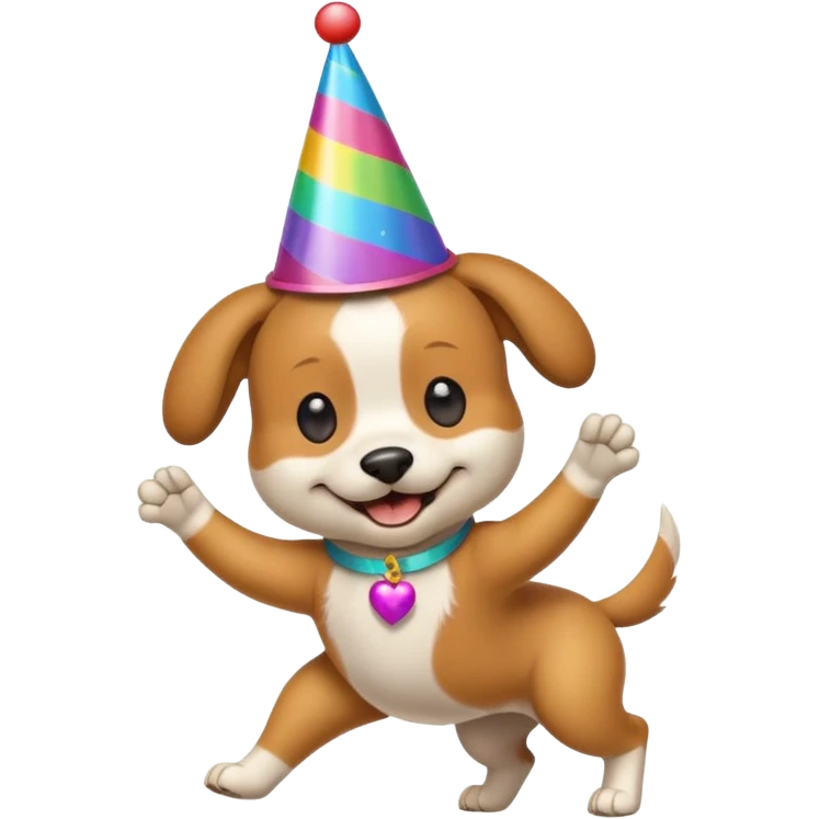dog dancing  emoji