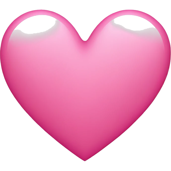 Pink heart emoji