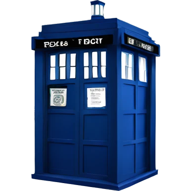 TARDIS emoji