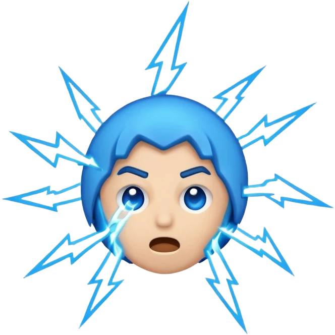 electric shock emoji