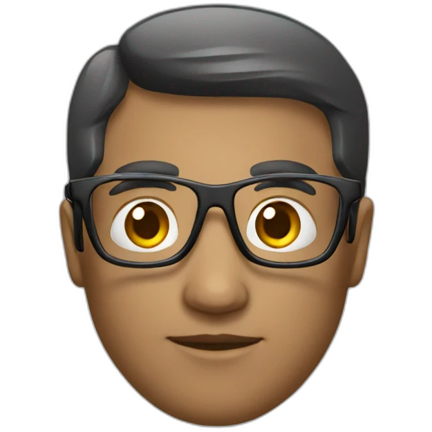 information technology developer men glasses emoji