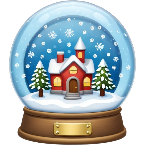 snow globe emoji
