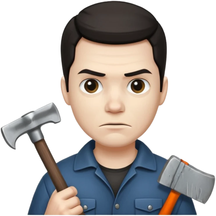 Hatchet man emoji