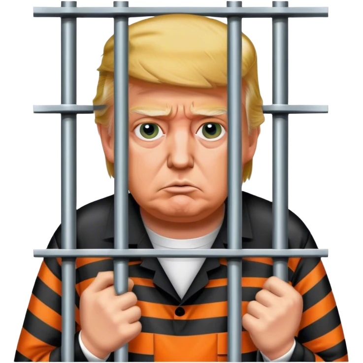 Trump in jail emoji