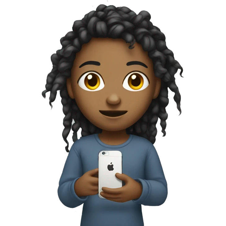 NIJA WITH IPHONE R emoji