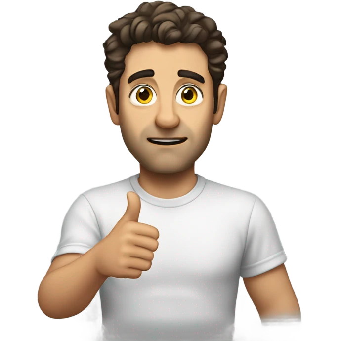 Adam Mosseri gesturing no emoji