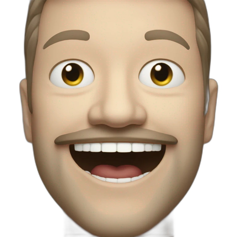 Lars von Trier smile emoji
