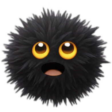 Soot sprite emoji