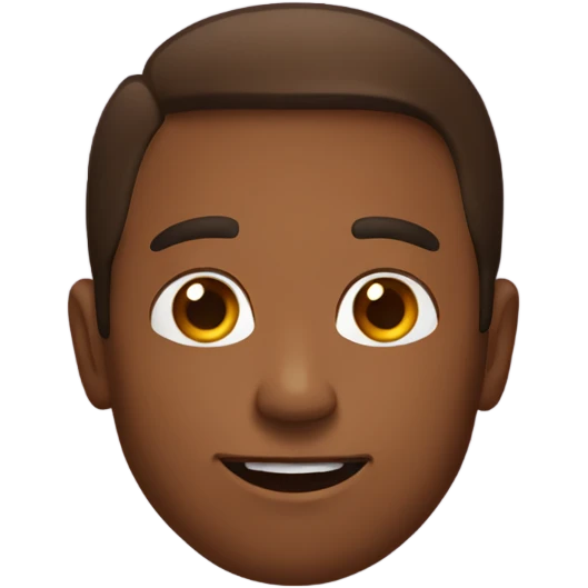 Brown how emoji