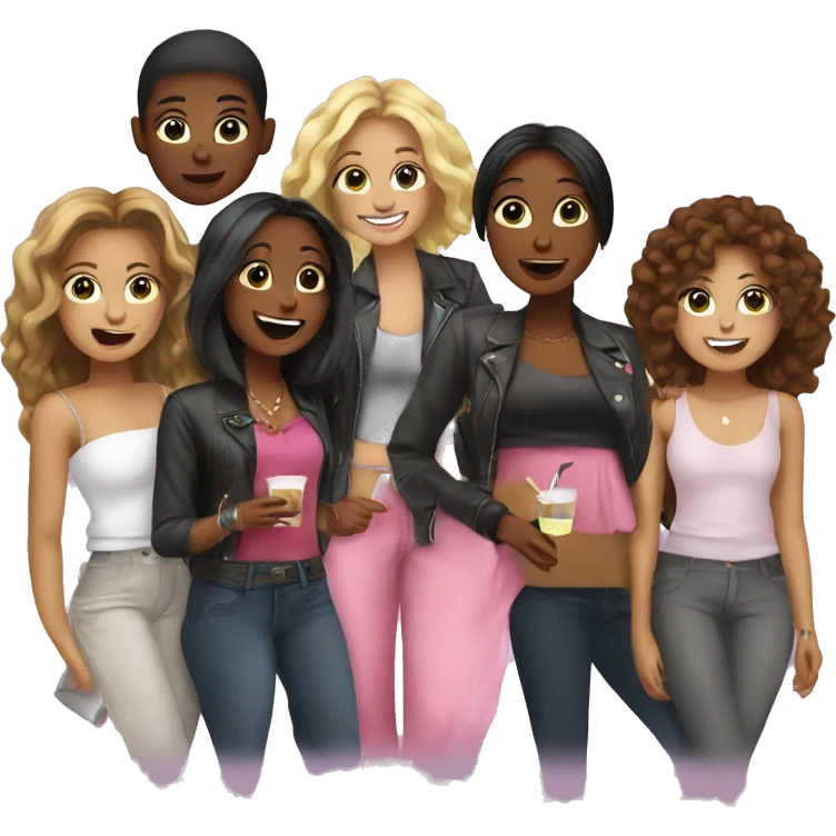 girls night out emoji