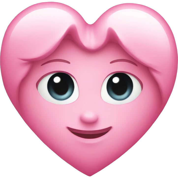 Heart pink emoji