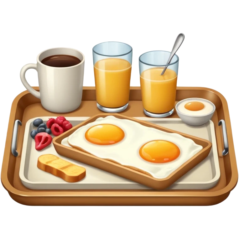 rectangle tray breakfast emoji