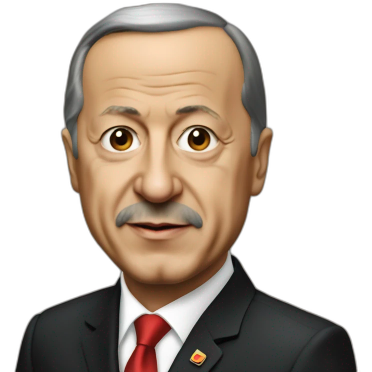 Giga Chad Recep Tayyip Erdogan emoji