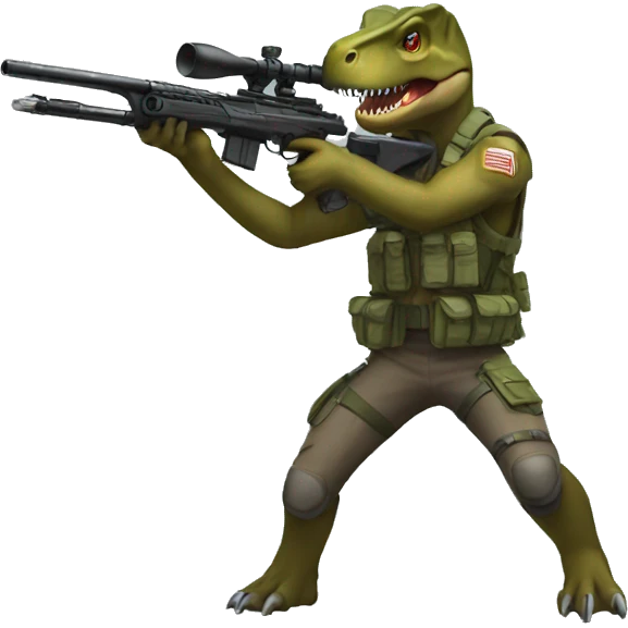 trex sniper emoji